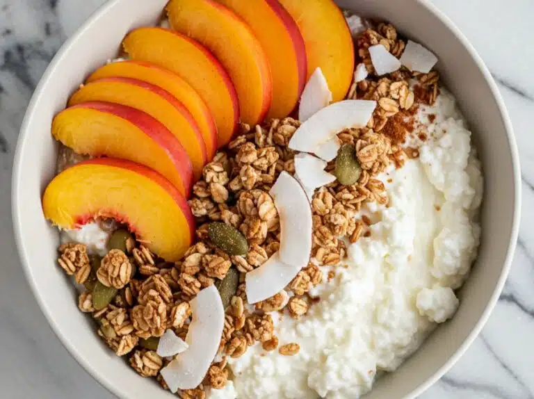 Sweet Cottage Cheese Bowl