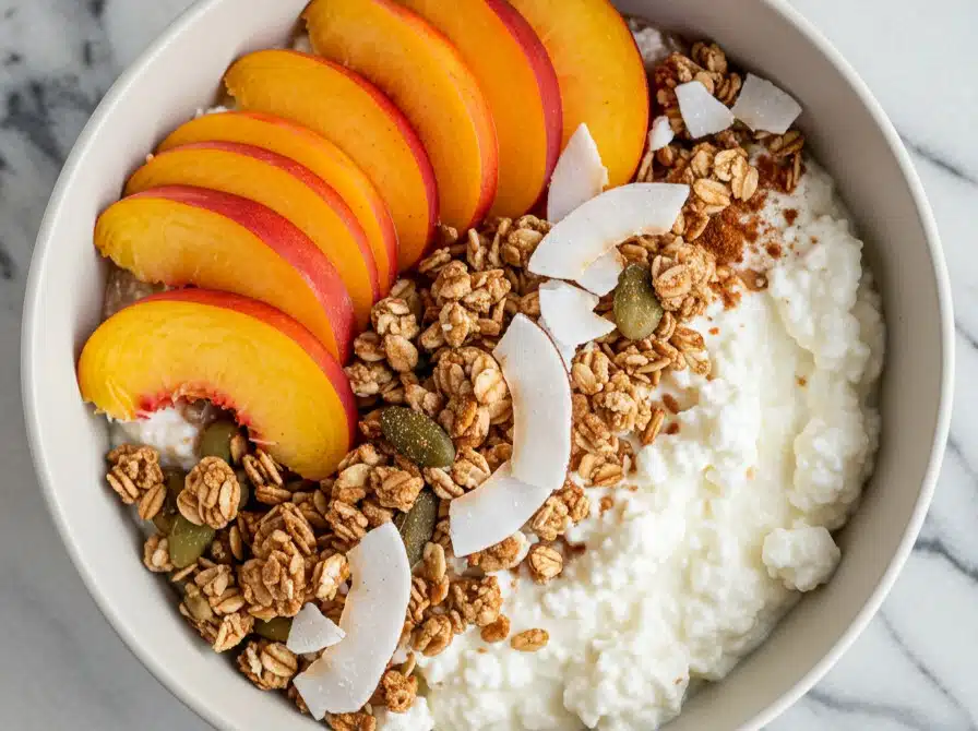 Sweet Cottage Cheese Bowl