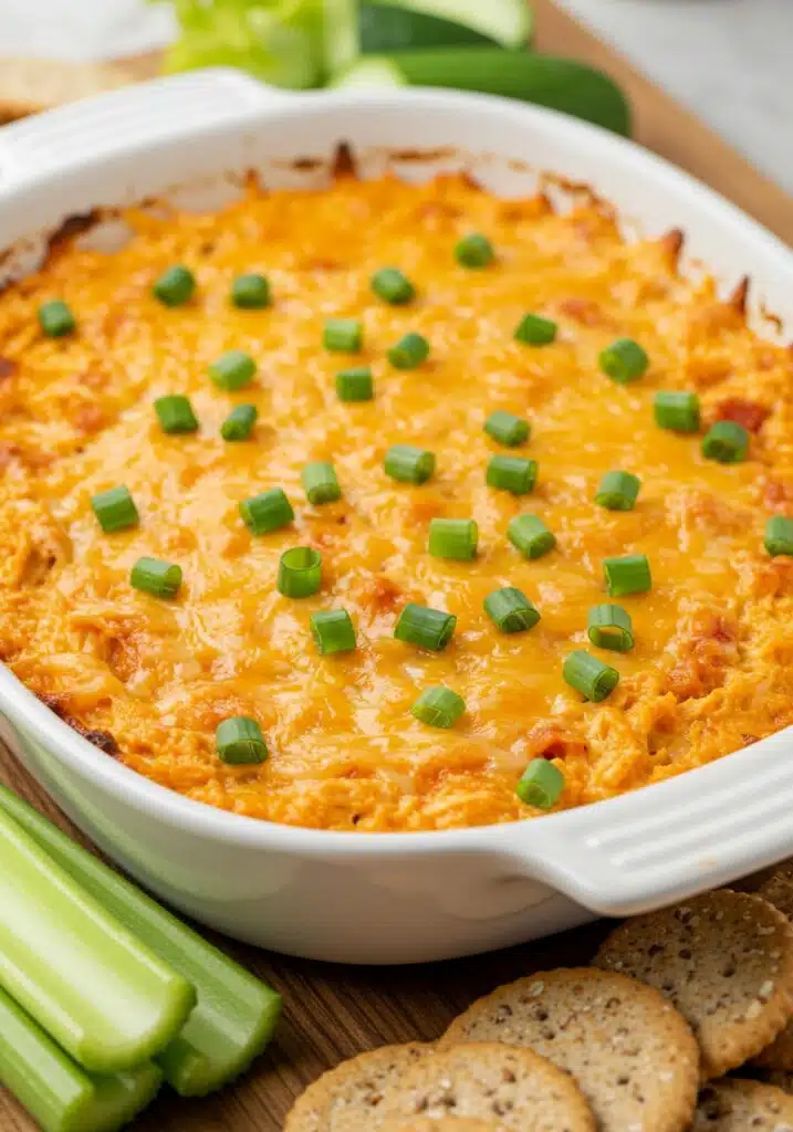 high protein buffalo chicken dip