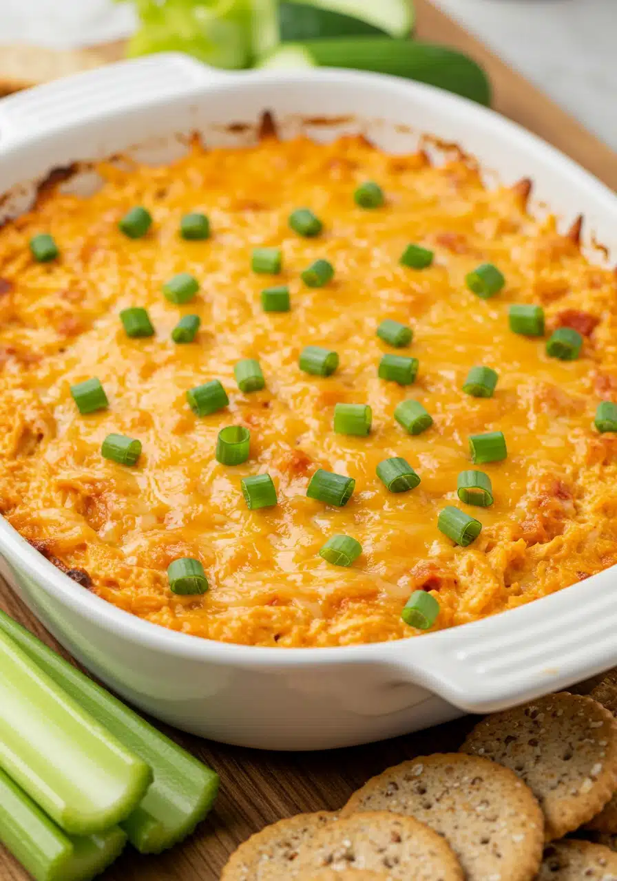high protein buffalo chicken dip