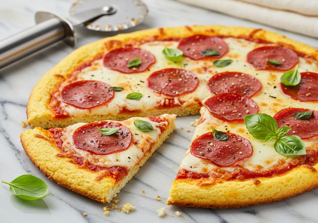 keto cottage cheese egg pizza crust