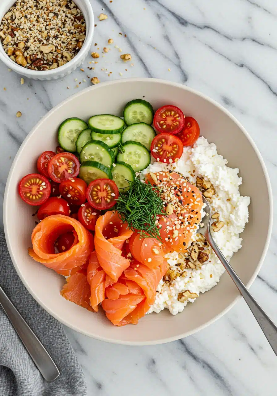 smoked salmon cottage cheese bowl .jpg