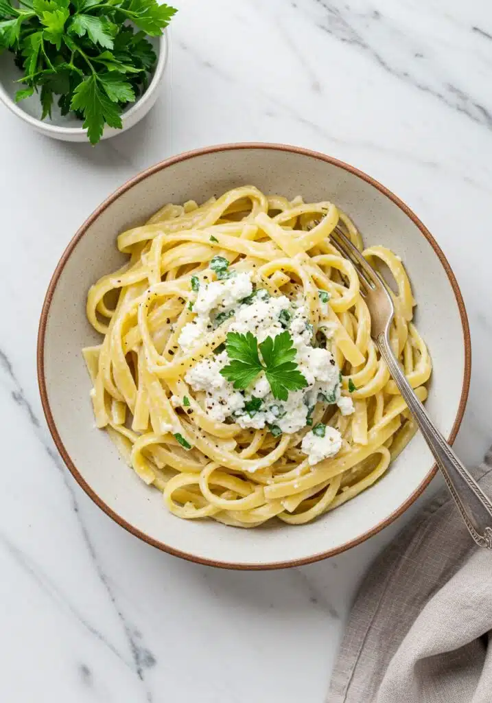 High Protein Cottage Cheese Pasta Sauce