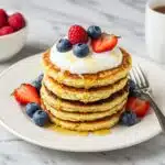 protein pancakes made with cottage cheese