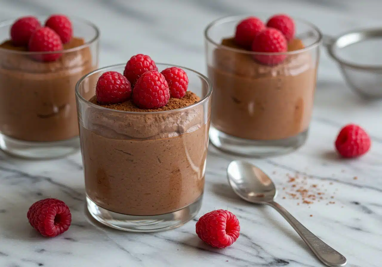 Cottage Cheese Chocolate Mousse (High-Protein, 5-Minute)