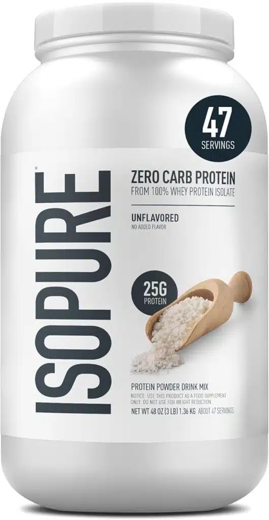 Isopure Unflavored Whey Isolate