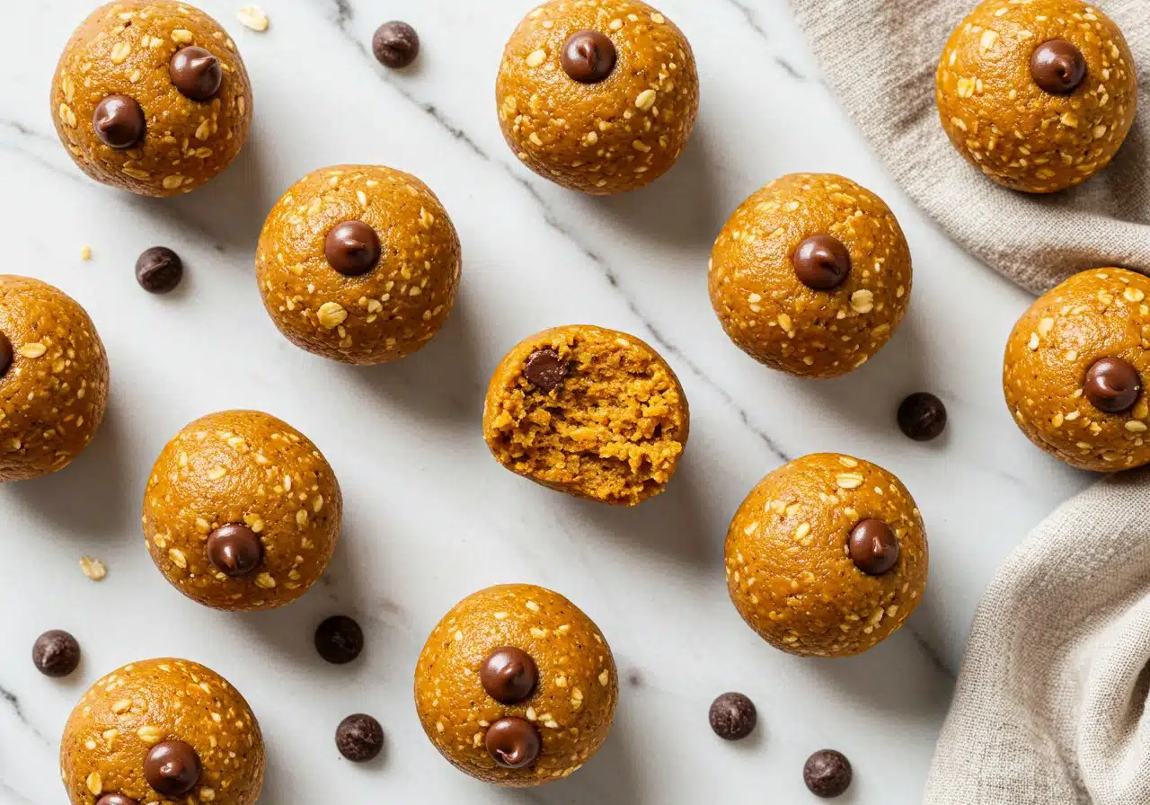 Pumpkin Protein Balls recipe